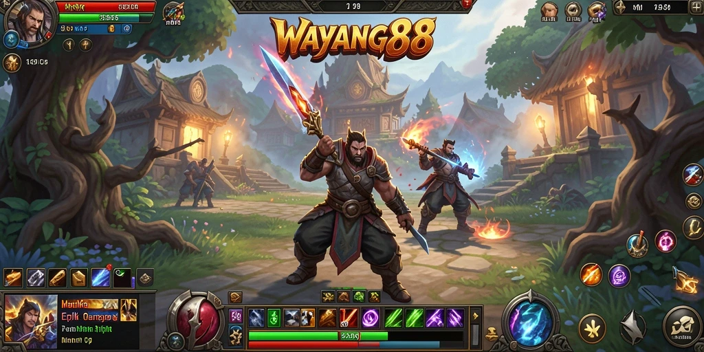 Screenshot utama WAYANG88 menampilkan gameplay seru dan interaksi pemain.
