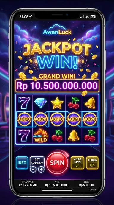 Aplikasi yang diunduh dari awanluck aman dan terverifikasi.